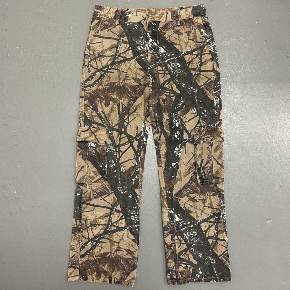 Camo Cargo Pants (Women’s 8)